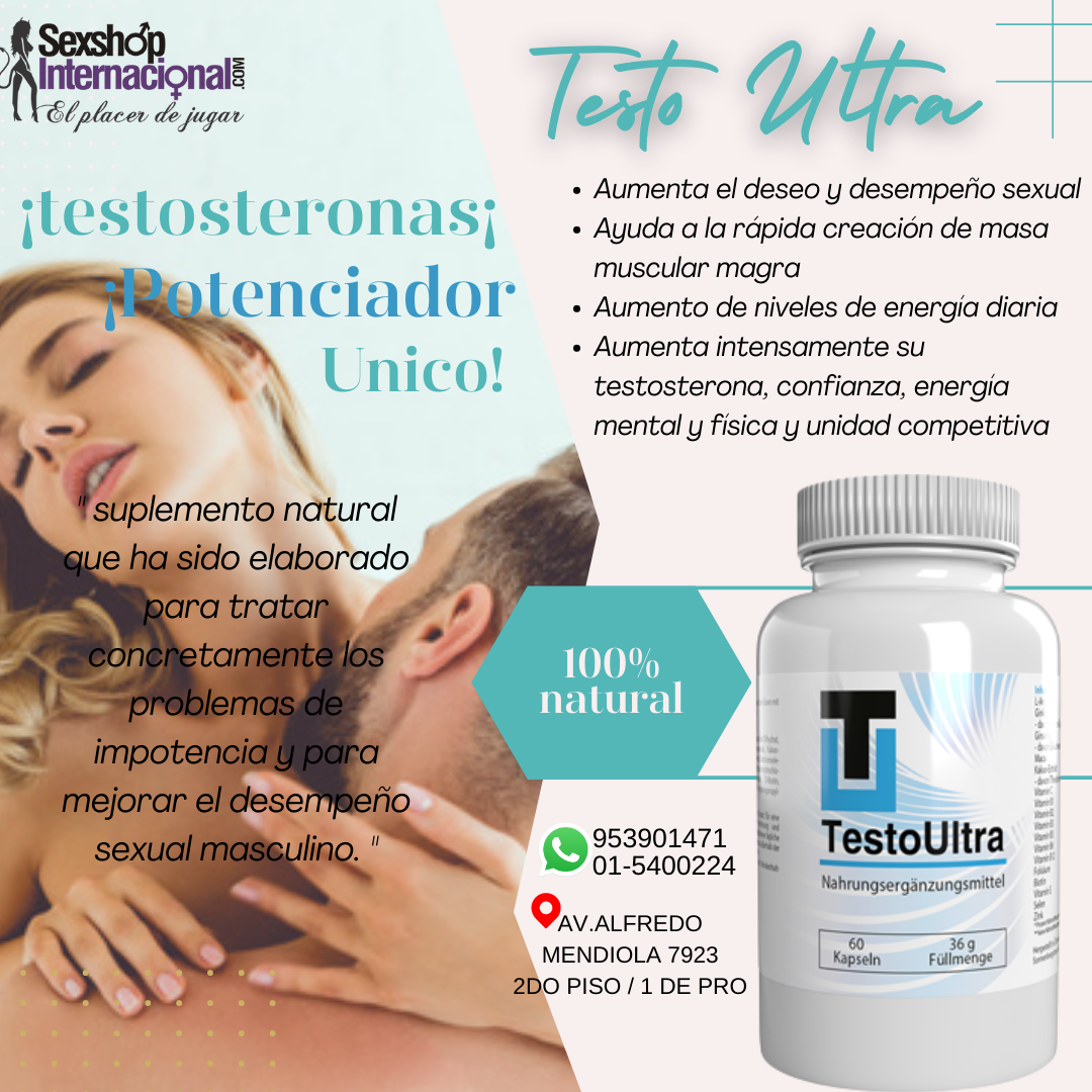 TESTO ULTRA 100 NATURAL TESTOSTERONA